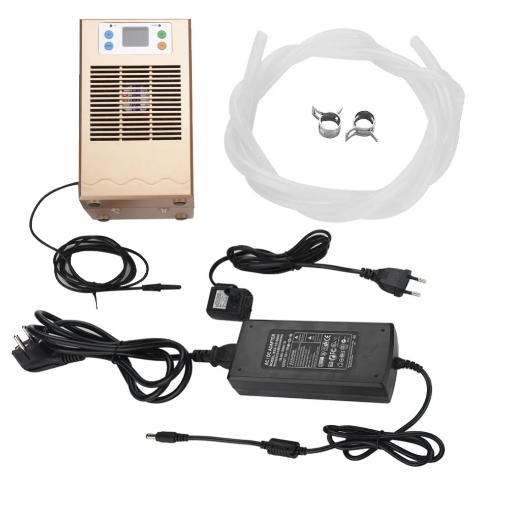 

Aquarium Fish Tank Cooling Fan Machine Water Chiller Cooler Aquarium Thermometer Reef Shrimp Water Tank Accessories 70/100W