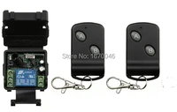 new dc12v 10a 1channel rf wireless remote control switchradio controlled switch system 1 receiver 2transmitter lamp window