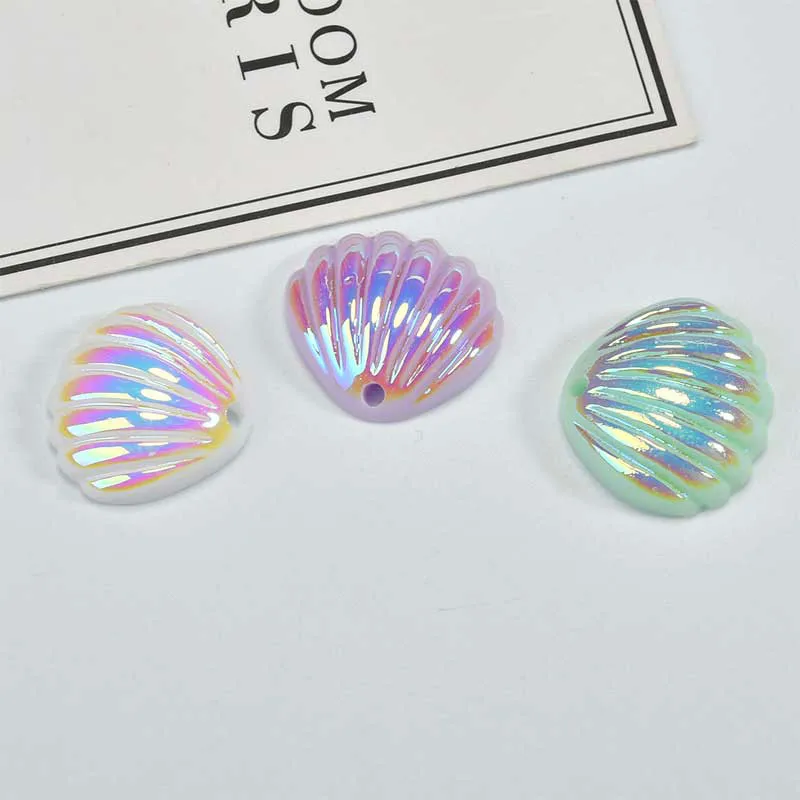 Постепенно меняющиеся цвета волшебный цвет серьги ракушки самодельные мечты