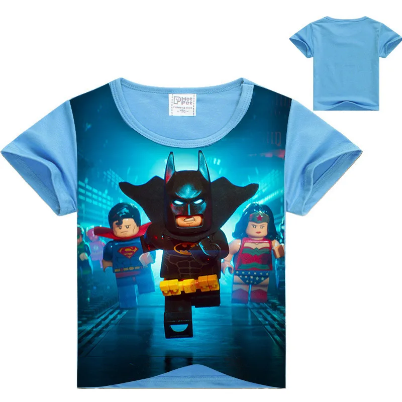 Коллекция года, летняя футболка для мальчиков футболки Ninjago одежда для детей хлопковые футболки для мальчиков и девочек, Детский костюм Одежда для мальчиков возрастом от 3 до 10 лет
