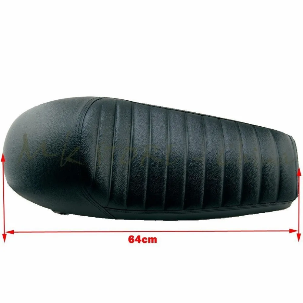 Брисбен Большой универсальный мотоцикл на заказ кафе гонщик сиденье черный и