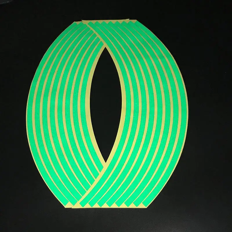 Мотоциклетные 12-дюймовые светоотражающие наклейки на колеса кольца