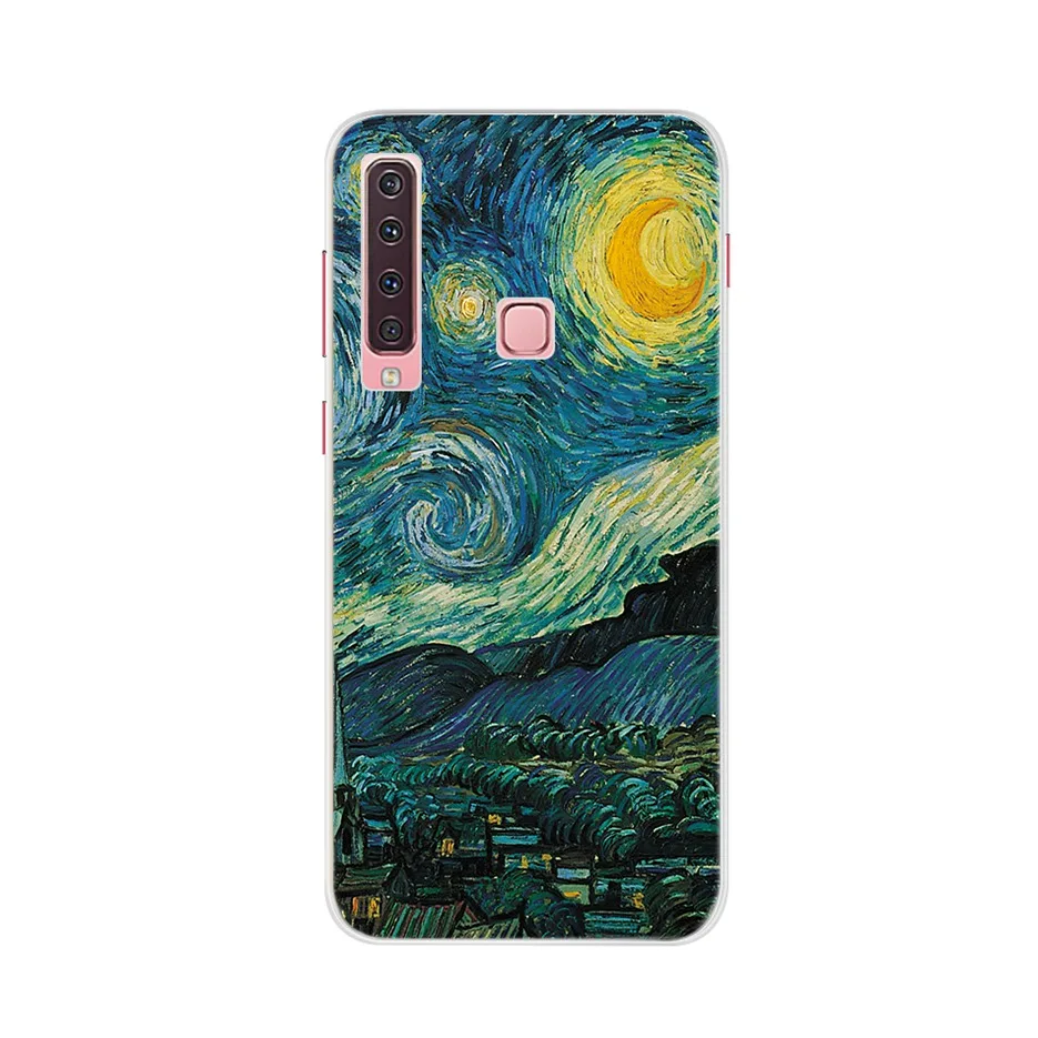 Синий Для samsung Galaxy A9 чехол samsung A9 чехол силиконовый TPU чехол для телефона для samsung A9 A920F A920 SM-A920F чехол Capa - Цвет: Синий
