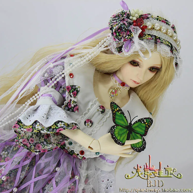 1/4 1/3 масштаб BJD платье+ колье для SD Одежда BJD куклы аксессуары, не включены куклы, обувь, парик и аксессуары 18D1562