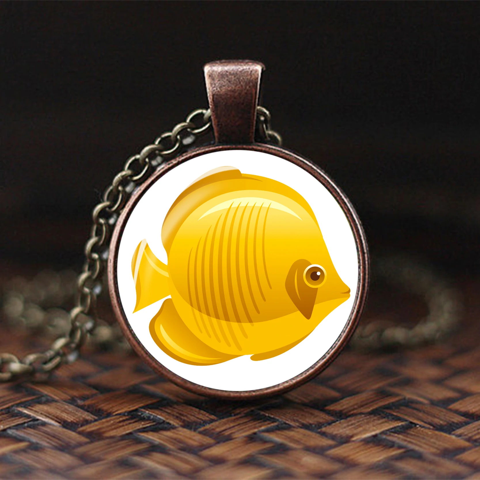 Морской океан пляжные украшения морской жизни искусство антикварное ожерелье из