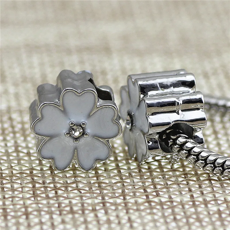 5 видов цветов цветы cz бисер с большим отверстием подходит DIY Пан Шарм змея скелет