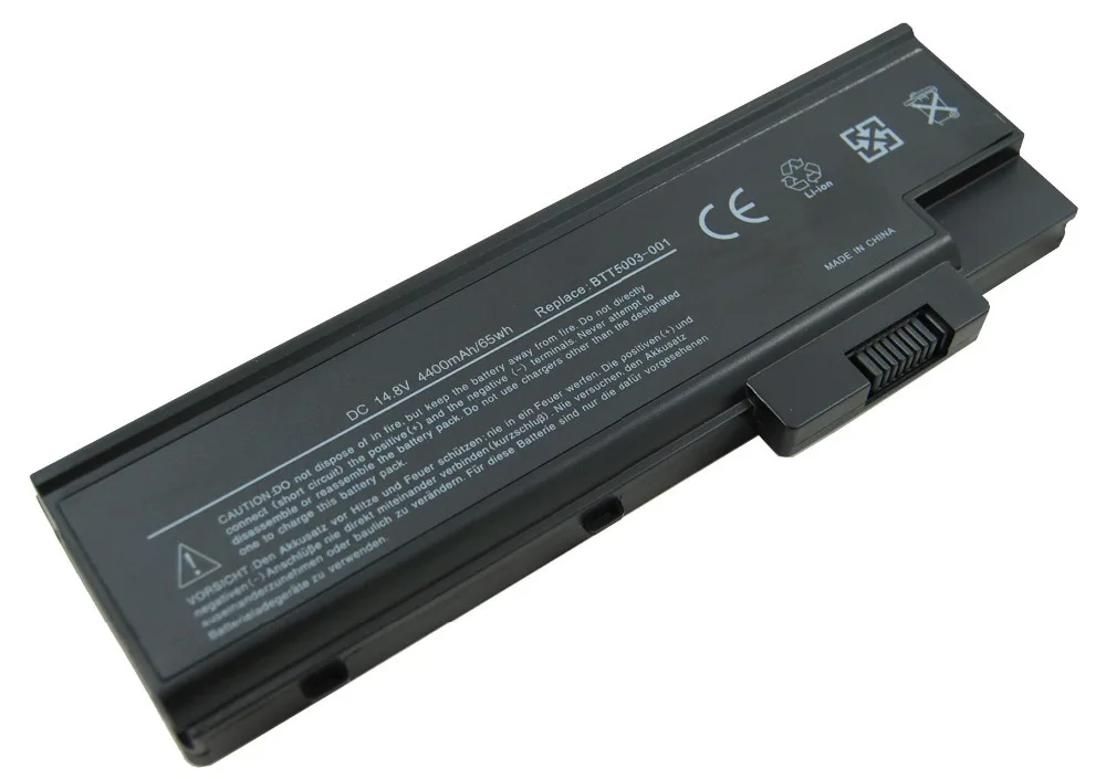 LMDTK Новый 8 ячеек Аккумулятор для ноутбука Acer TravelMate 4000 4100 4020 4500 серии 4UR18650F 2 QC140