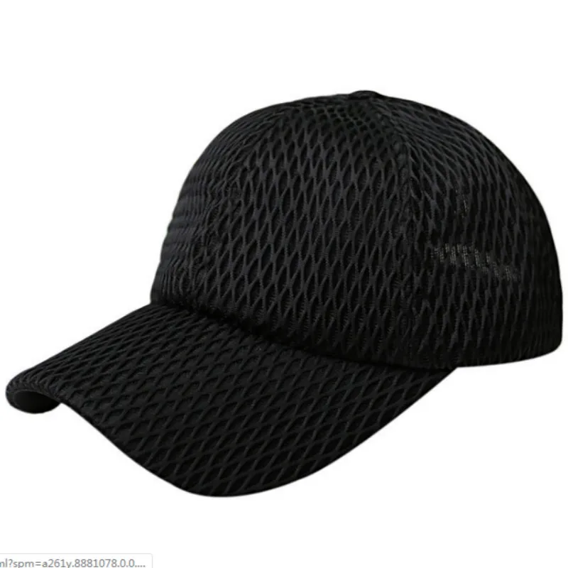 Фото Бейсболка с вырезами в стиле хип-хоп женская дышащая сетчатая Кепка для хвоста Бейсболка с вырезами в стиле хип-хоп женская дышащая сетчатая Кепка для хвоста