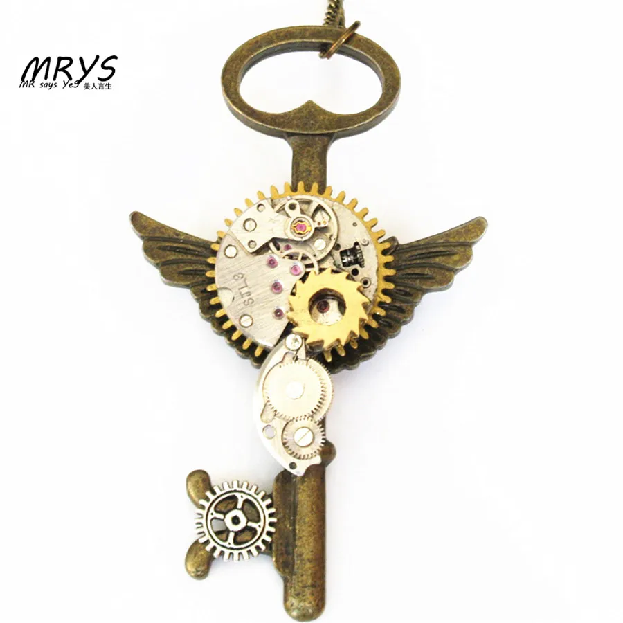 Металлическая брошь для часов в стиле стимпанк готика панк рок|jewelry pendant|jewelry