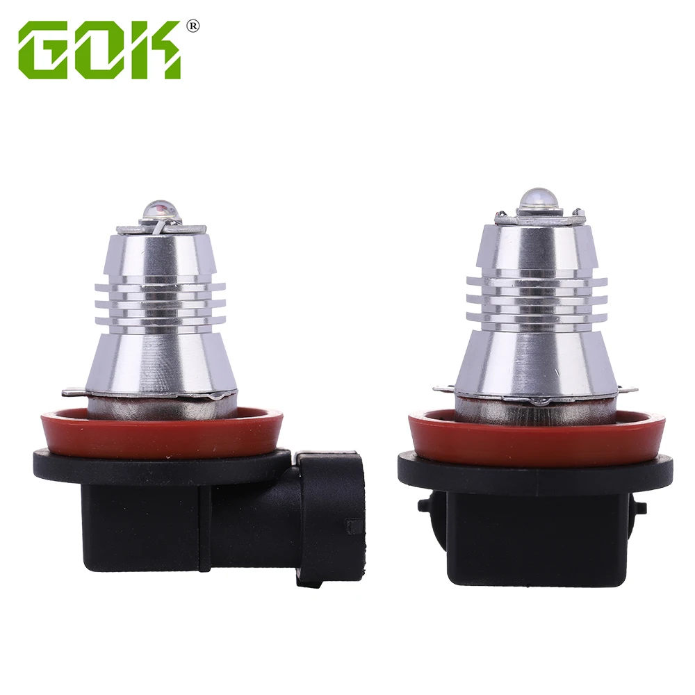 2 х Автомобильный противотуманный фонарь 10W CREE чип T6 светодиодный H11 H8 H16 9006 HB4 9005 HB3