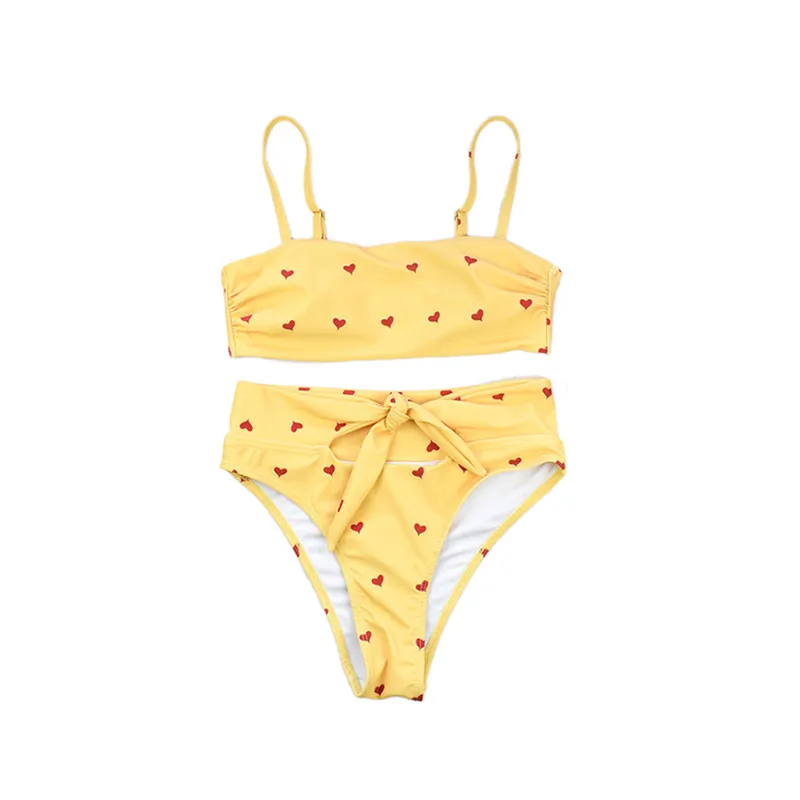 KLV женские летние без косточек Bikinit раздельный купальник нижнее белье набор женский сексуальный пляжный бюстгальтер с принтом для отпуска