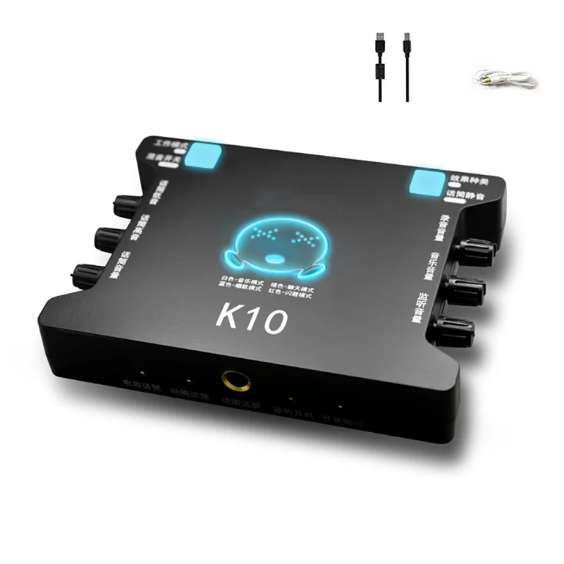 Внешняя звуковая карта USB AUX Стерео адаптер 2 канала Интерфейс конвертер 1,5 Вт K10 Y