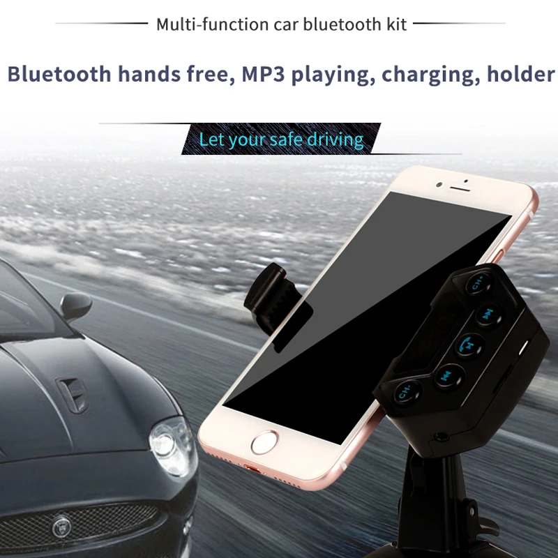 Автомобильный MP3 аудио плеер JINSERTA Bluetooth fm передатчик беспроводной модулятор