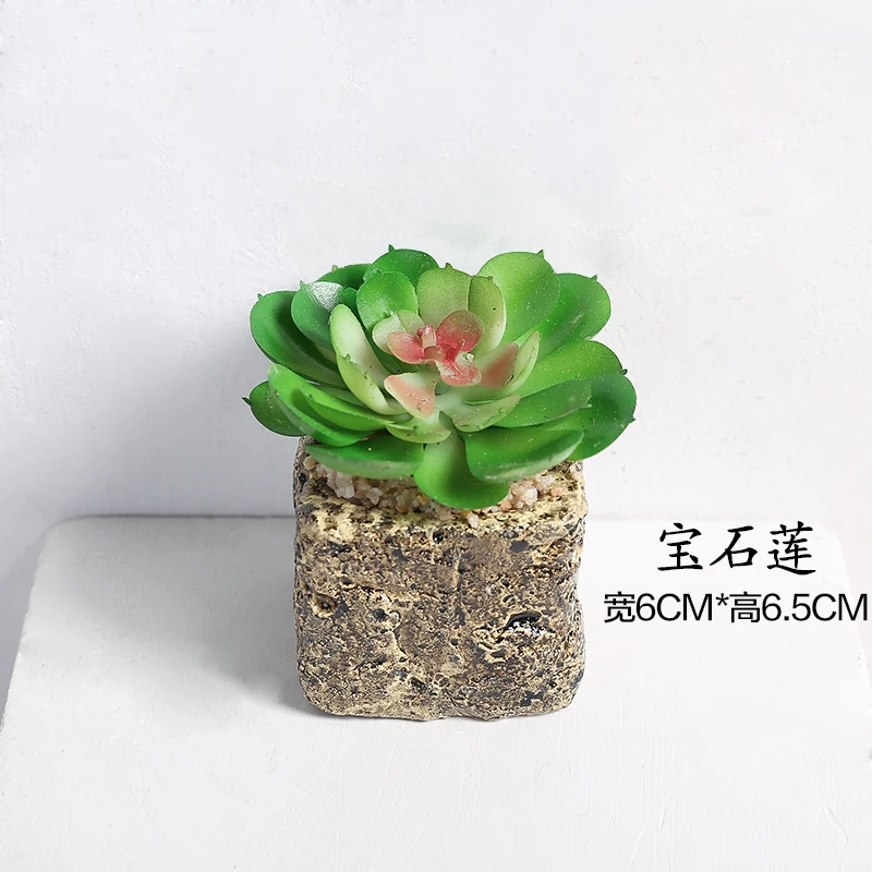 Простота смолы сочное растение для украшения дома аксессуары имитация растения