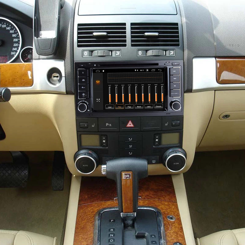 Автомобильный мультимедийный плеер 8 ядер Android 11 2 Din DVD Авторадио для VW Volkswagen Touareg