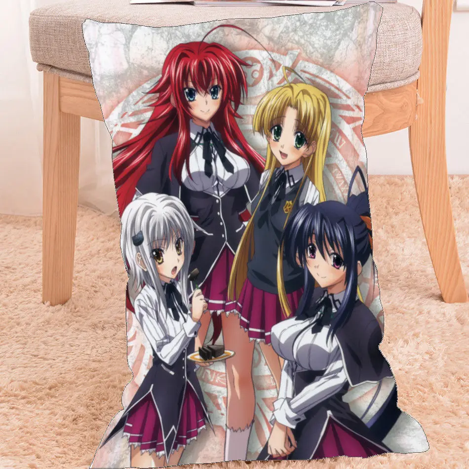 Наволочка в стиле аниме Обложка школа DXD Hero Gremory Rias Dakimakura 60x40 см | Дом и сад