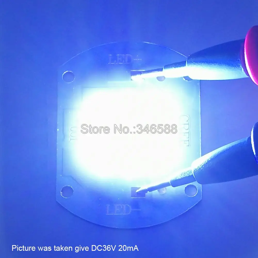 Светодиодный светильник Cree Xlamp XTE 50 Вт белый свет 6000 К (6 шт.) + ярко синий 450 нм (4