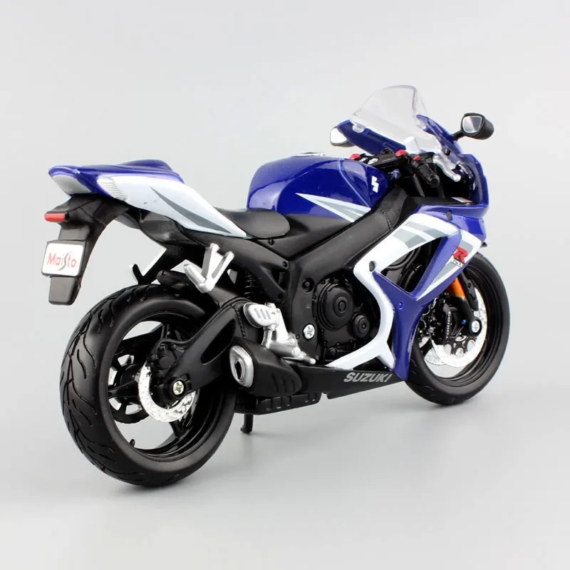 Masito Детские 1:12 Масштаб suzuki GSX R750 металлические Литые модели мотоцикла мини гоночный автомобиль спортивный Мотор велосипед Gixer двигатель детские игрушки