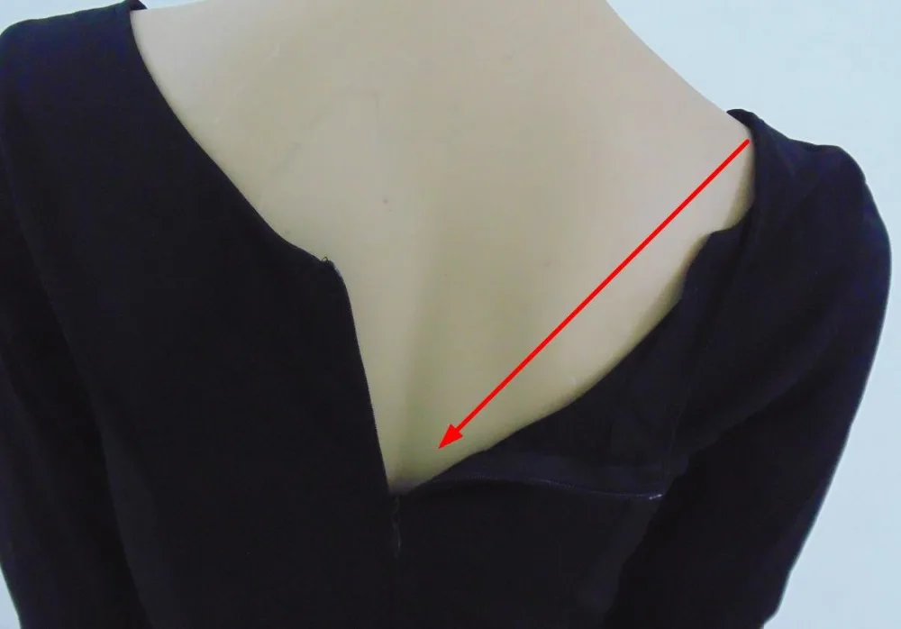 Женское Деловое платье карандаш облегающее черное Русалка с рукавом 100% для офиса