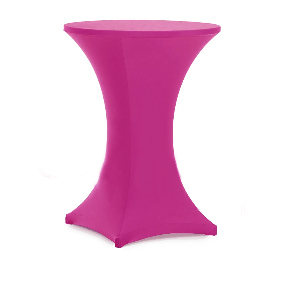 10 шт. покрывала на барный столик круглой основе из спандекса и лайкры для