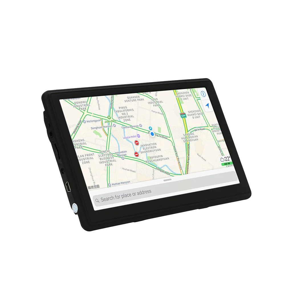 7 дюймов gps навигатор для машины навигация 8 Гб автомобиля Bluetooth спутниковой