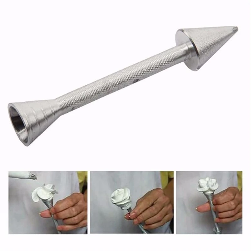LIRUIKA алюминиевый сплав украшения Иглы розы ногтей Diy торта инструменты для