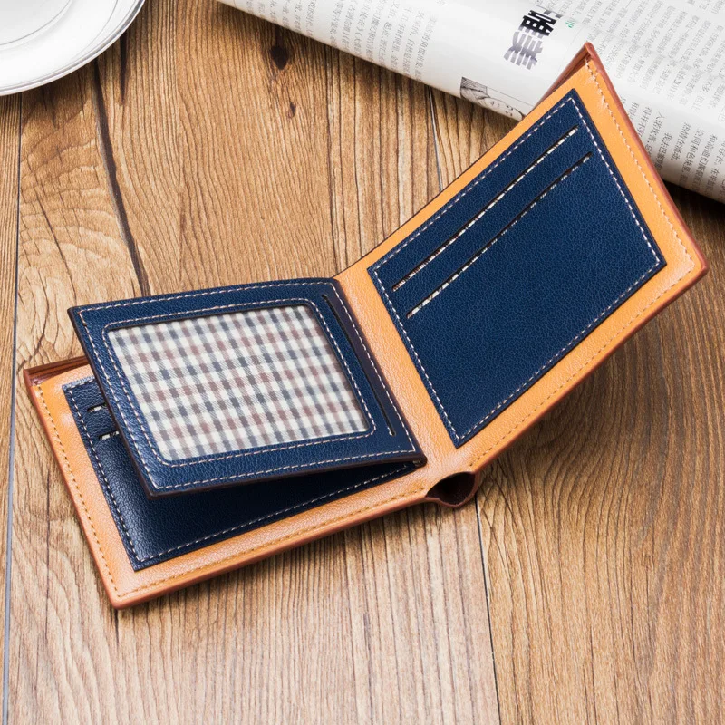 2017 г. Лидер продаж модные Для мужчин кошельки ID держатель для карт Одежда высшего