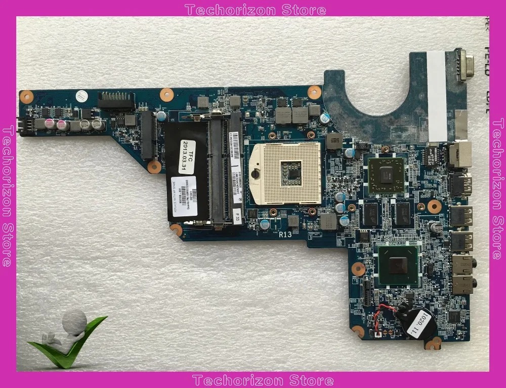Материнская плата для ноутбука hp G4 G6 G7 650198-001 DA0R13MB6E0 REV:E hm65 6470/512 М протестирована |