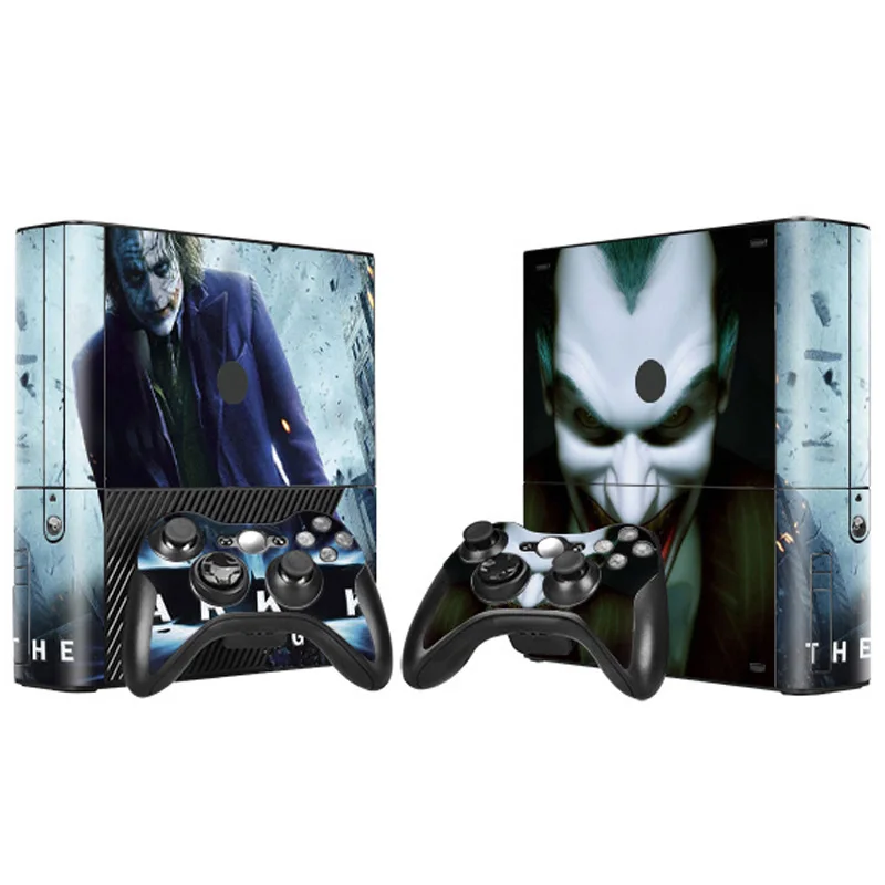 DC Джокер Бэтмен и Супермен пленка Стикеры наклейка для Xbox 360 E консоль и контроллеры Скины Стикеры s для Xbox360 E винил
