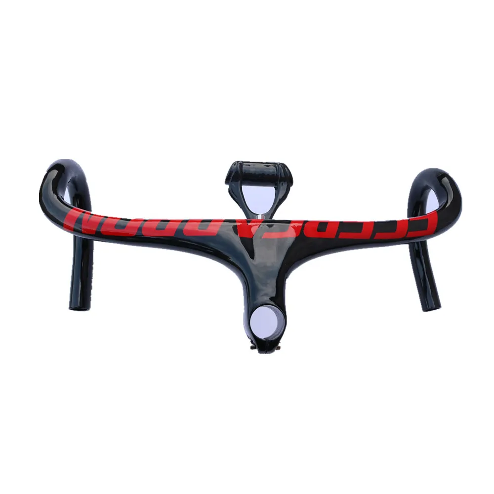 

FCFB super carbon handlebar with stem computer frame bike bicycle road handlebar cycling handlebar 400/420/440*80/90/100/110mm