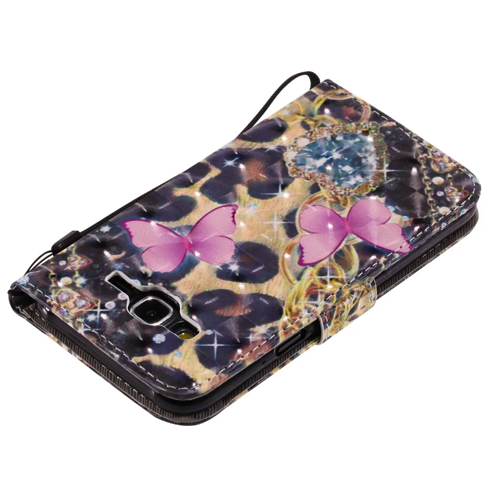 Unicorn 3D Case For Samsung Galaxy SM-J500F 2015 Flip Leather Wallet J5 Cover | Мобильные телефоны и аксессуары