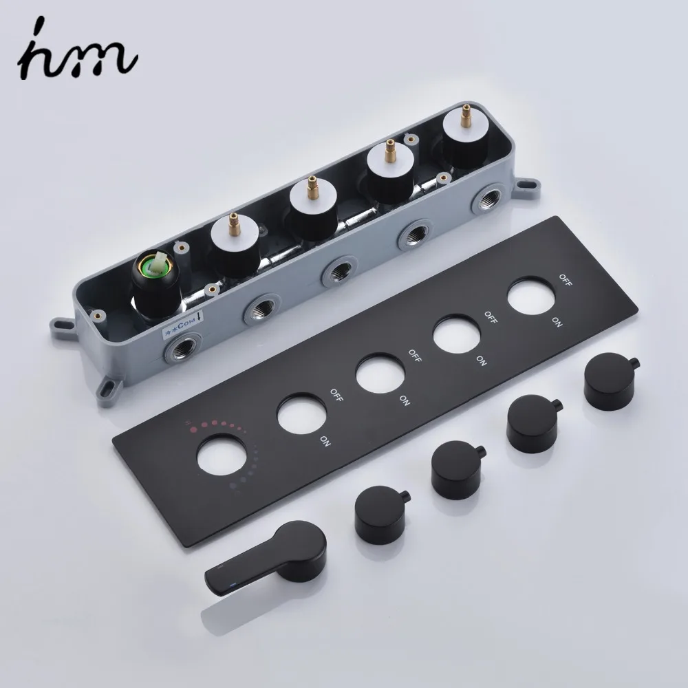 22 &quotВодопад Наборы Дождя Кран Вращающийся Водяной Душ 4 Функция Спа Массаж