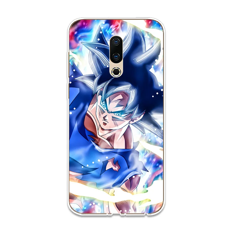 Dragon Ball Super Silicone Phone Case Couqe Fundas For Meizu 15 16 Lite Plus 16X Note 8 Pro 6 7 X8 U10 U20 Shell Soft Cover |