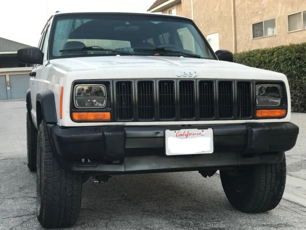 2 шт. для jeep Cherokee XJ 5x" прямоугольный светодиодный фонарь 6x7 квадратный светодиодный головной фонарь для грузовика Освещение Фары для MJ Comanche