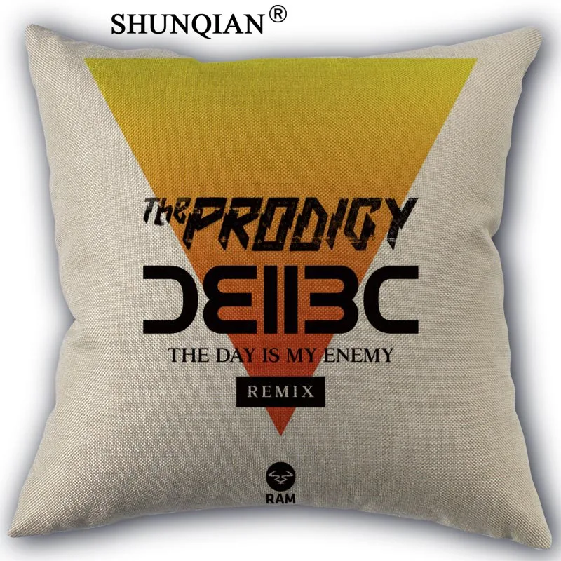 Pillowcase Prodigy день льняная подушка из хлопка с эффектом памяти подушки с принтом квадратные декоративные для дома без сердечника наволочка 45x45 см с одной стороны - Цвет: Pillowcase