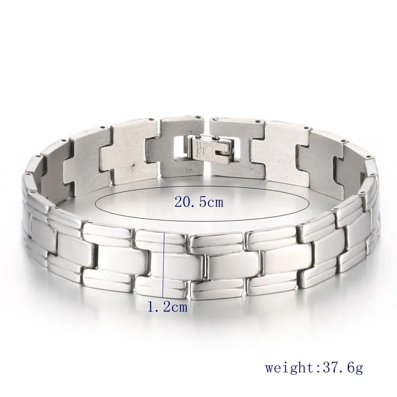 2 варианта дерева слоев мужские браслеты серебряного цвета из нержавеющей стали