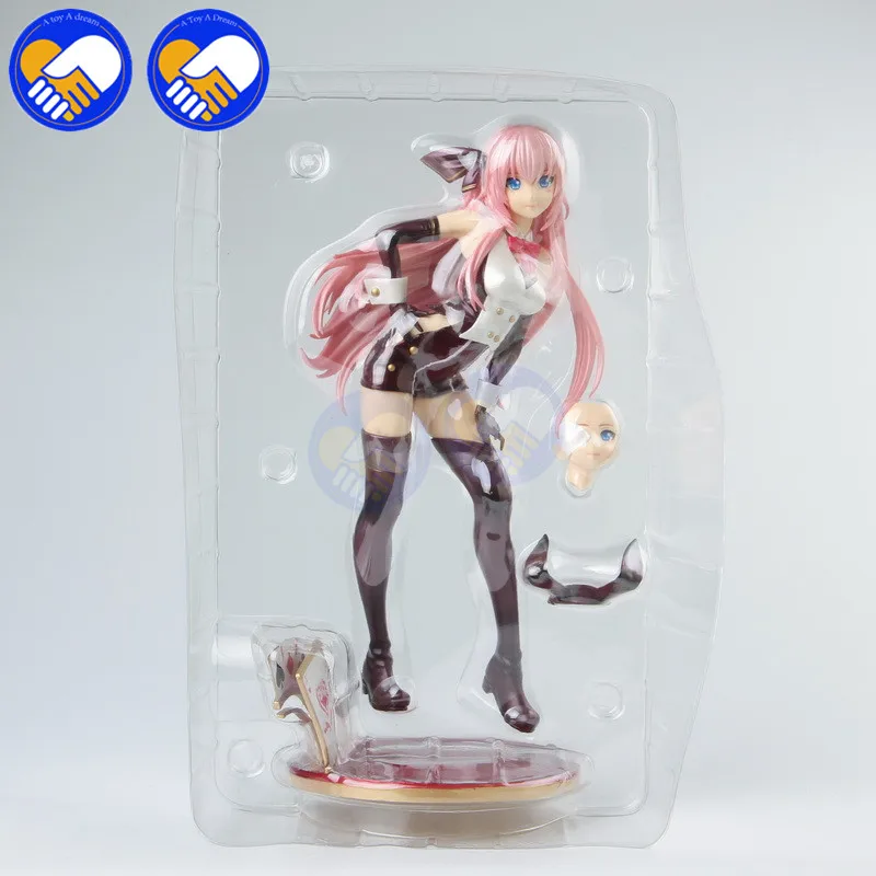 Новое поступление 24 см Фигурки Luka Hatsune ПХВ Мику Аниме Вокалоид фигурка Коллекция