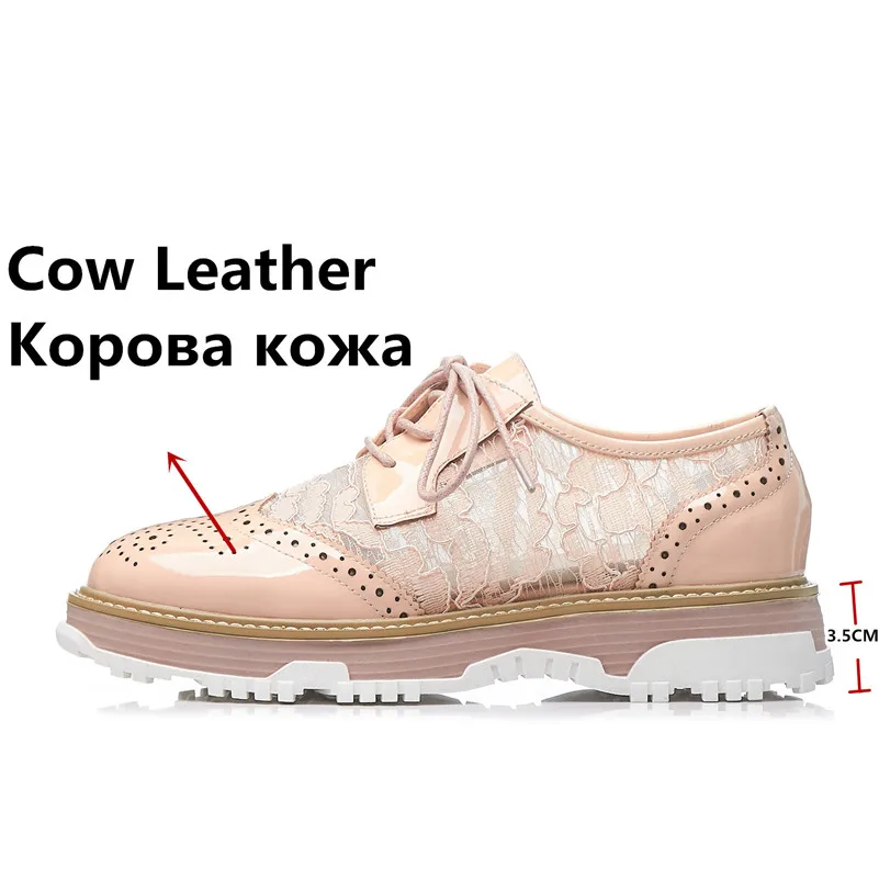 Женская обувь FEDONAS Классическая Повседневная из натуральной кожи на плоской