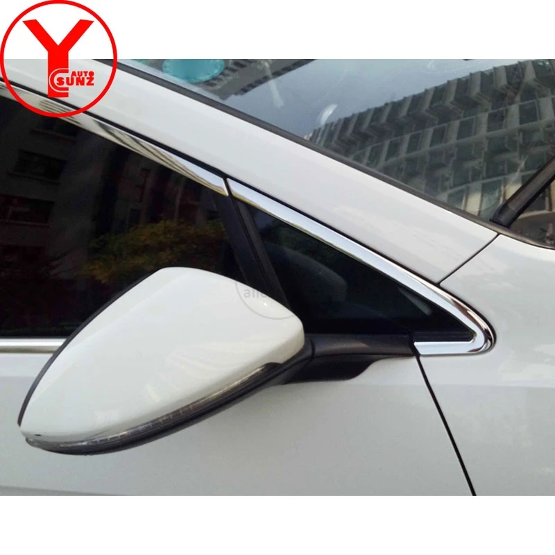 YCSUNZ наружные боковые оконные отделочные полосы аксессуары из нержавеющей стали