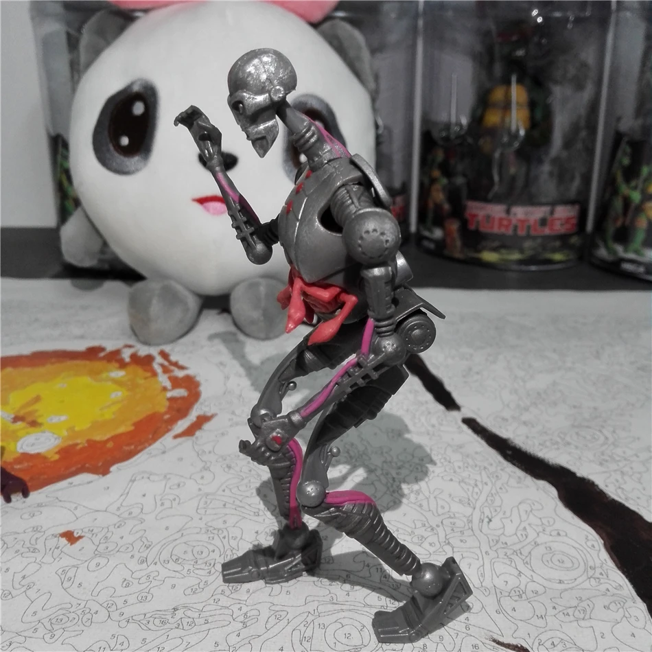 003 фигурки черепахи kraang Mozar lord dregg foot clan оригинальная Фабрика Америка мультфильм действия игрушки для детей