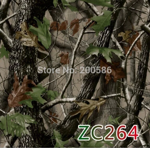 Камуфляжная виниловая пленка для автомобиля Realtree камуфляжная с изображением