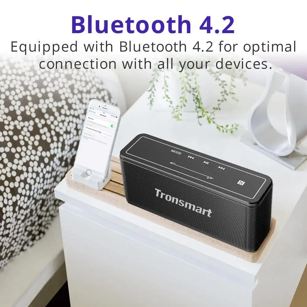 Tronsmart Element Mega bluetooth динамик портативные беспроводные колонки 3D цифровой звук 40 Вт