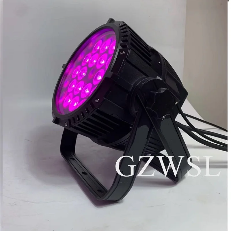 RGBW 4 в 1 IP65 светодиодный par can водонепроницаемый Quad Par 64 Can наружный 18*10w led par|Эффект