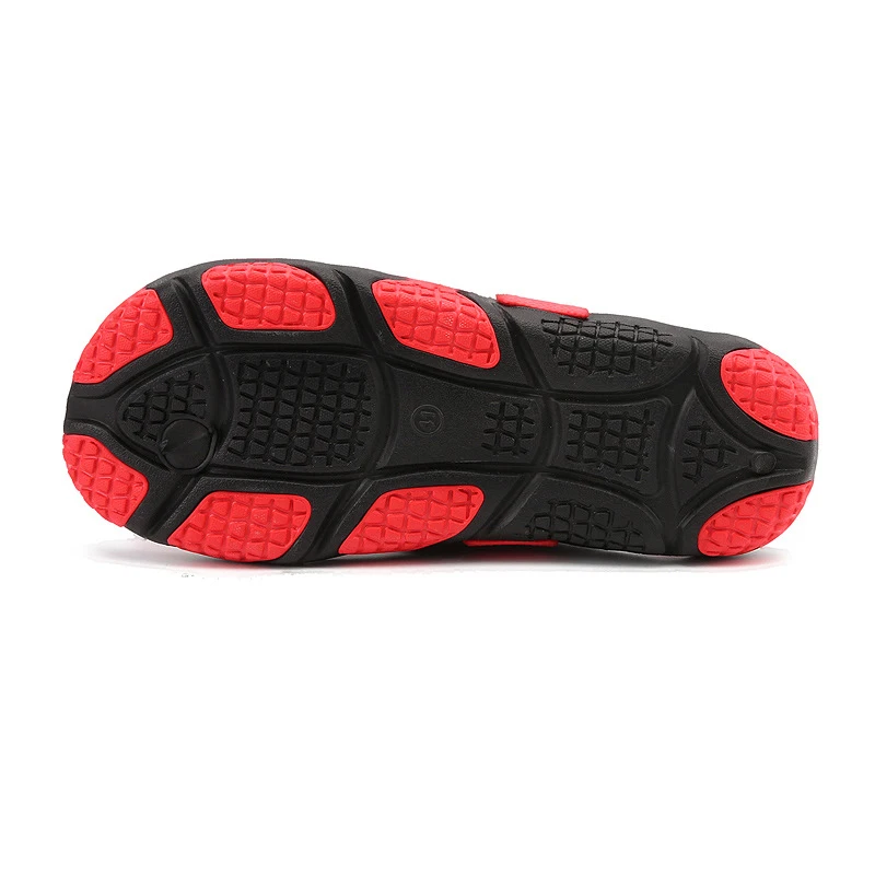 2019 г. летний больших размеров Нескользящие сандалии и тапочки освежающие дышащие