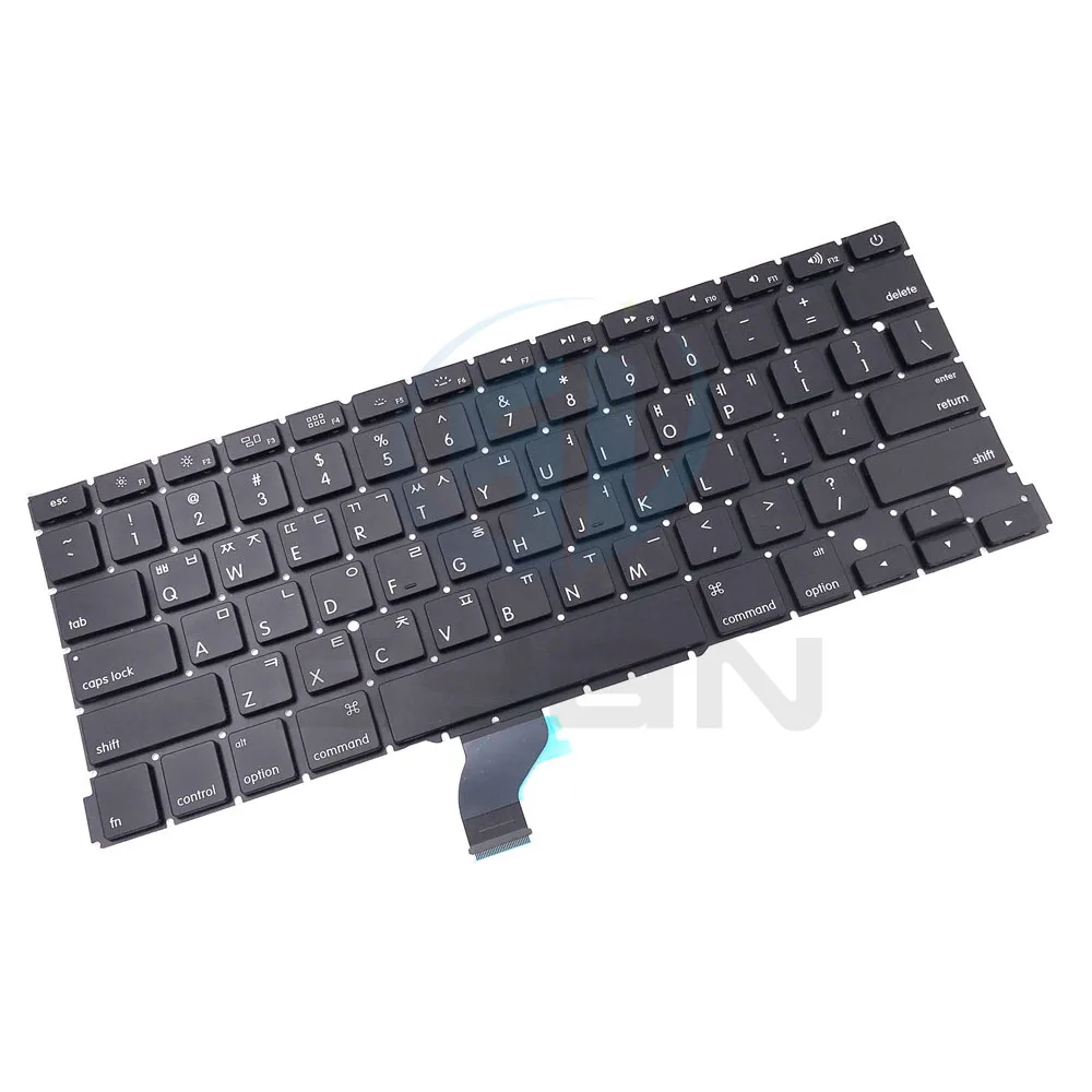 Корейская клавиатура A1502 с подсветкой для ноутбука Macbook Pro Retina 13 3 дюйма клавиатуры