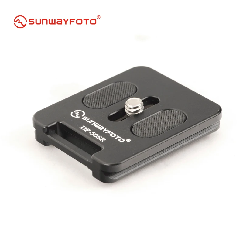 SUNWAYFOTO DP-50SR Tripod Monopod Head Quick Release Plate for DSLR Camera Professional Aluminum Univeral | Электроника