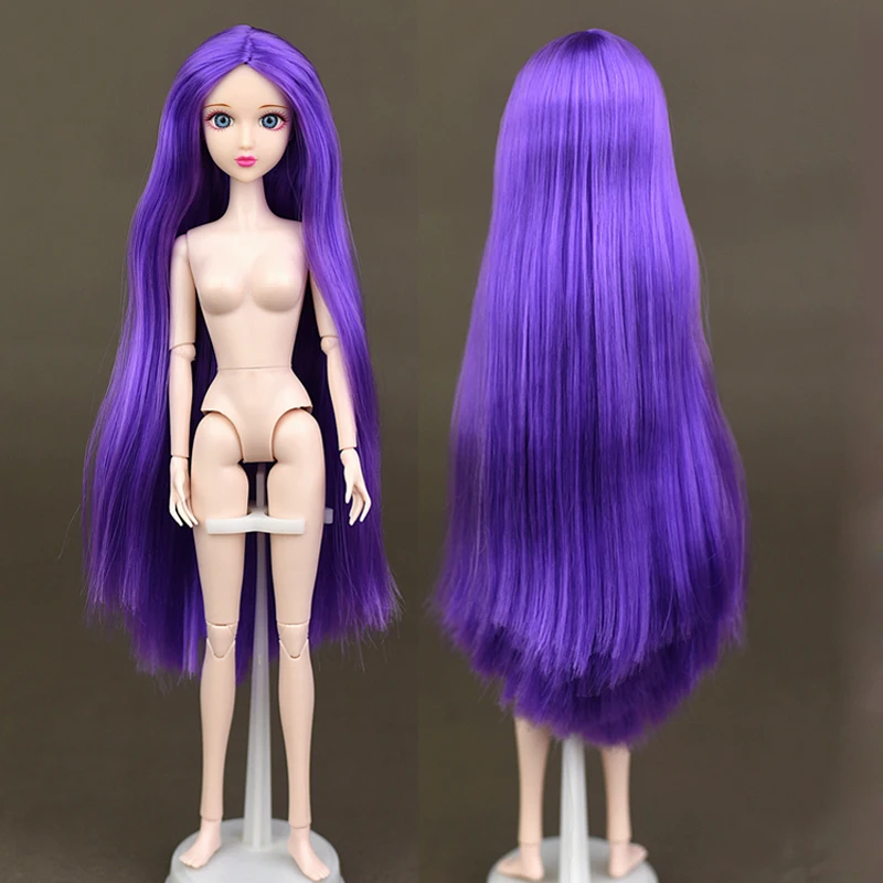 1 Набор 16 шарнирных кукол 3D реальные глаза Evade клей кукла голова 1/6 BJD с волосами