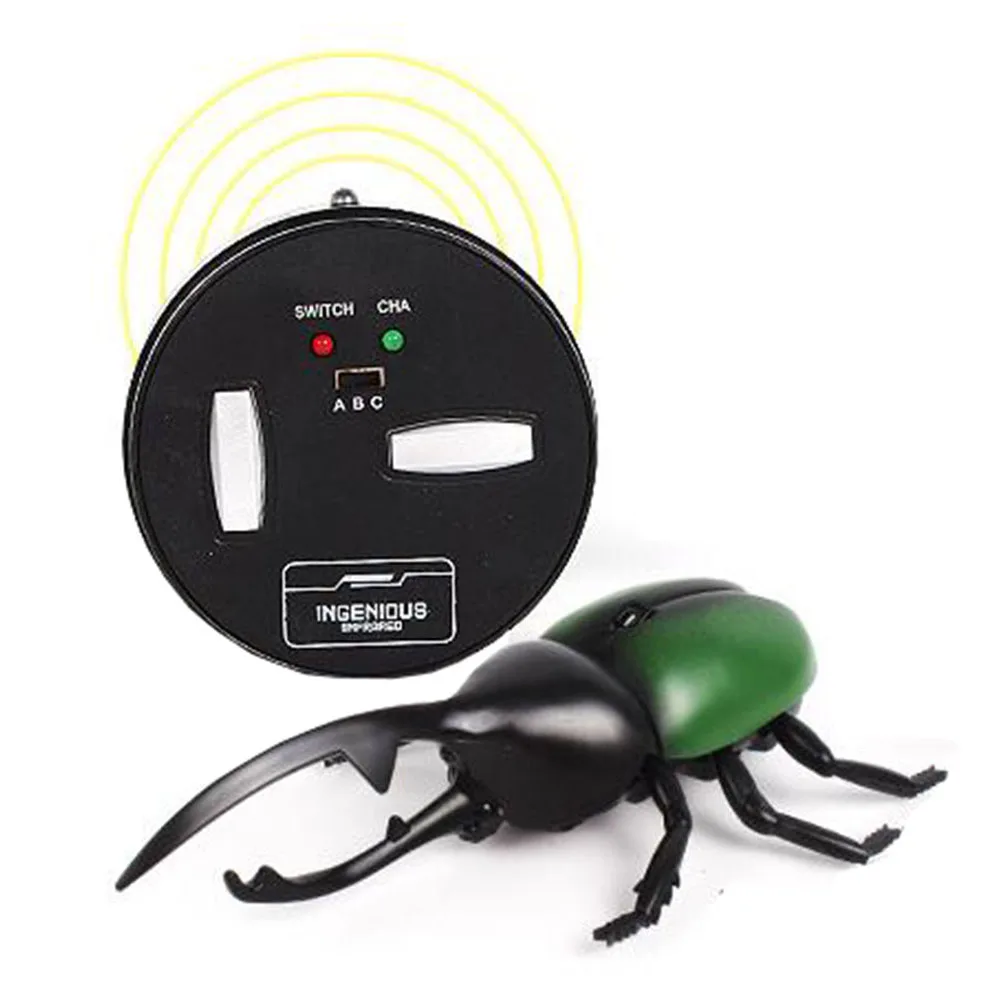 Emulational насекомых инфракрасный Дистанционное управление Поддельные жук игрушку