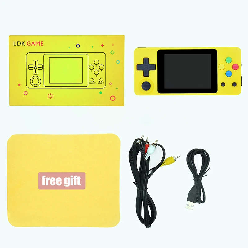 LDK игровой 2,6 дюймовый экран, мини портативная игровая консоль, ностальгические ретро-игры для детей, мини Семейные ТВ-видео консоли