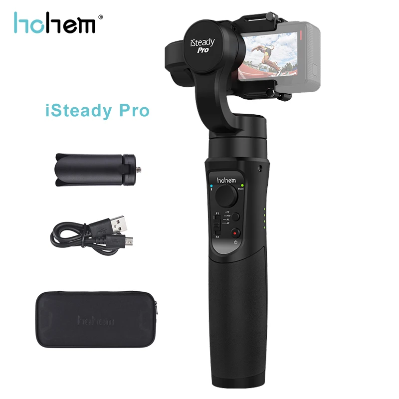 iSteady Pro Hohem iSteady Pro/pro2 3-осевой портативный монопод с шарнирным замком для стабилизации для экшн-камеры GoPro Hero 7 blacK/6/5/4/3 для sony RX0 для спортивной экшн-камеры SJCAM действия Камера - Цвет: iSteady Pro